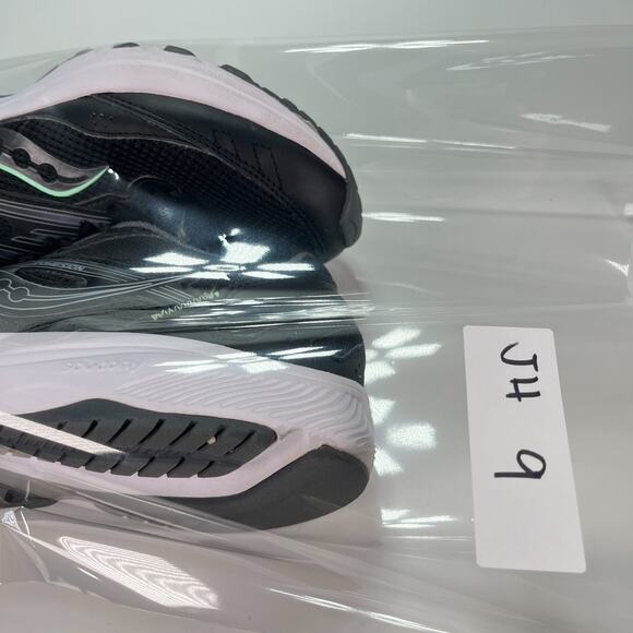 Saucony Cohesion 15 Black Athletic Lace Up Running Shoes S10701-05 Womens Size 8 - Picture 10 of 10